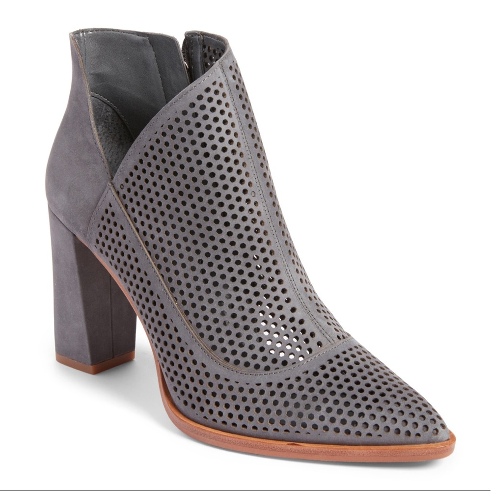 vince camuto perforated booties